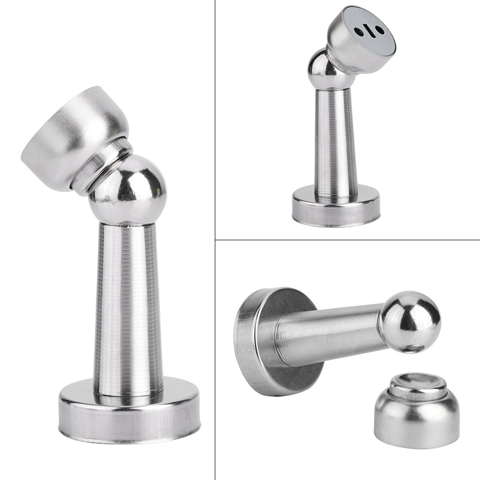 New Heavy Duty Stainless Steel Strong Magnetic Door Stopper Powerful Bedroom view 9