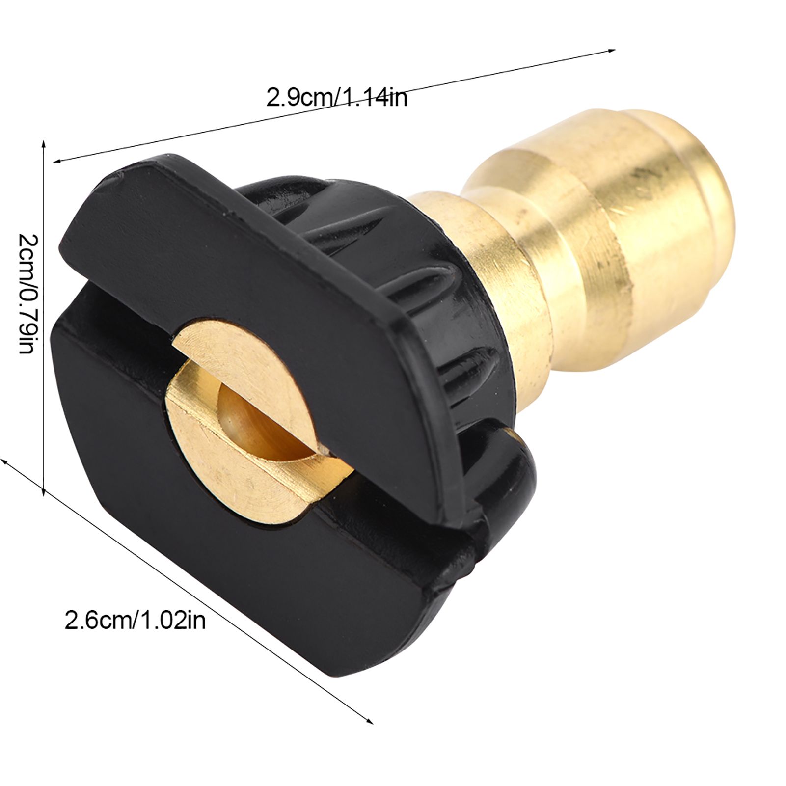 5pcs New Pressure Washer Spray Nozzles Tip Set Variety Degrees For Quick view 10