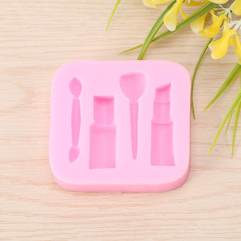 DIY 3D Silicone Fondant Cake Mold Creative Baking Chocolate Sugarcraft Mould view 3