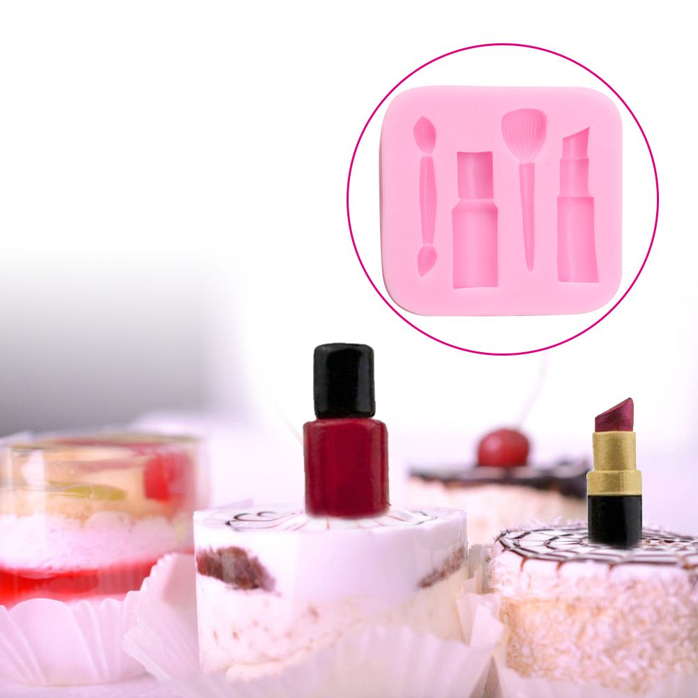 DIY 3D Silicone Fondant Cake Mold Creative Baking Chocolate Sugarcraft Mould view 7