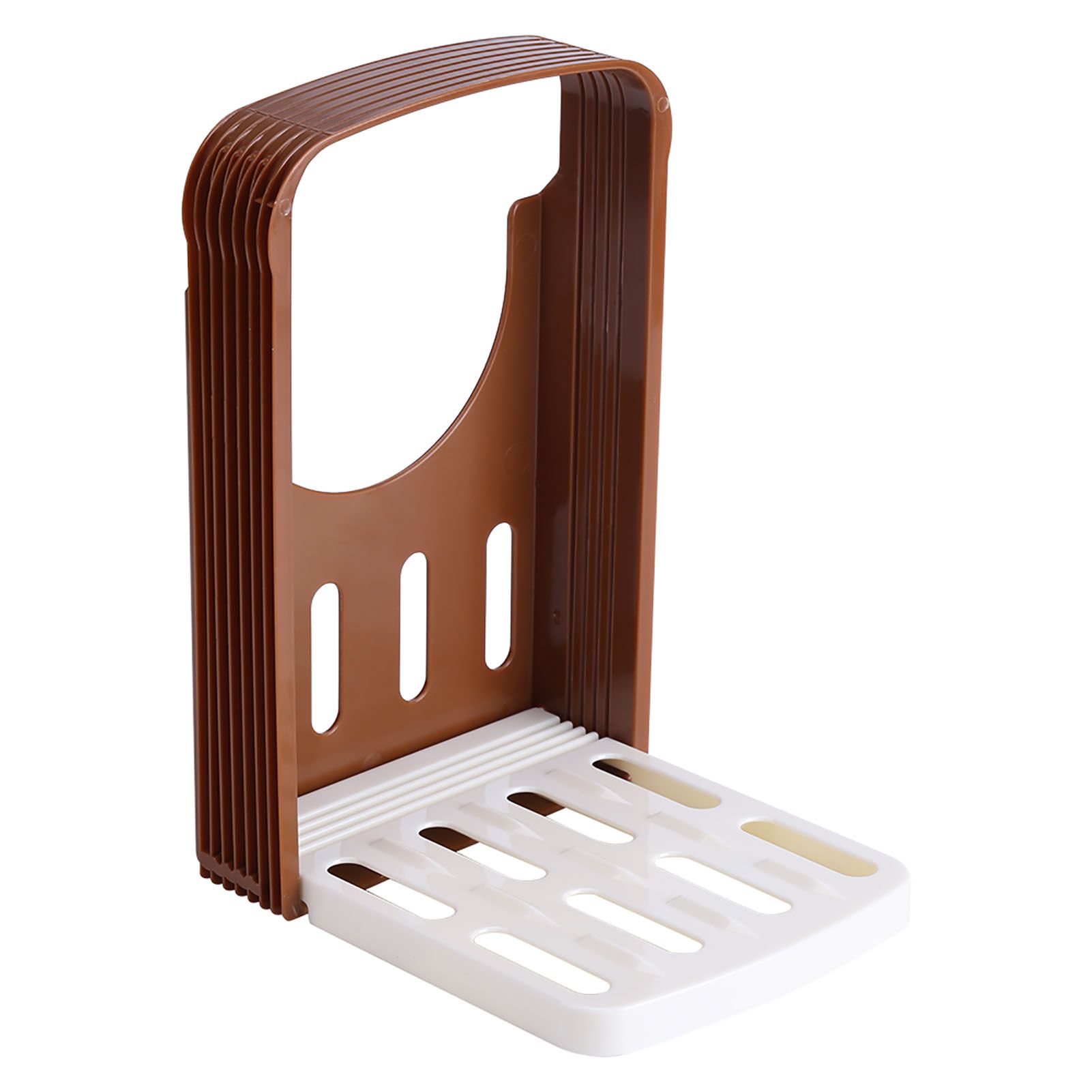 Bread/Toast Cutter Mold Kitchen Sandwich Slicing Guide Foldable Tools with 4 view 5
