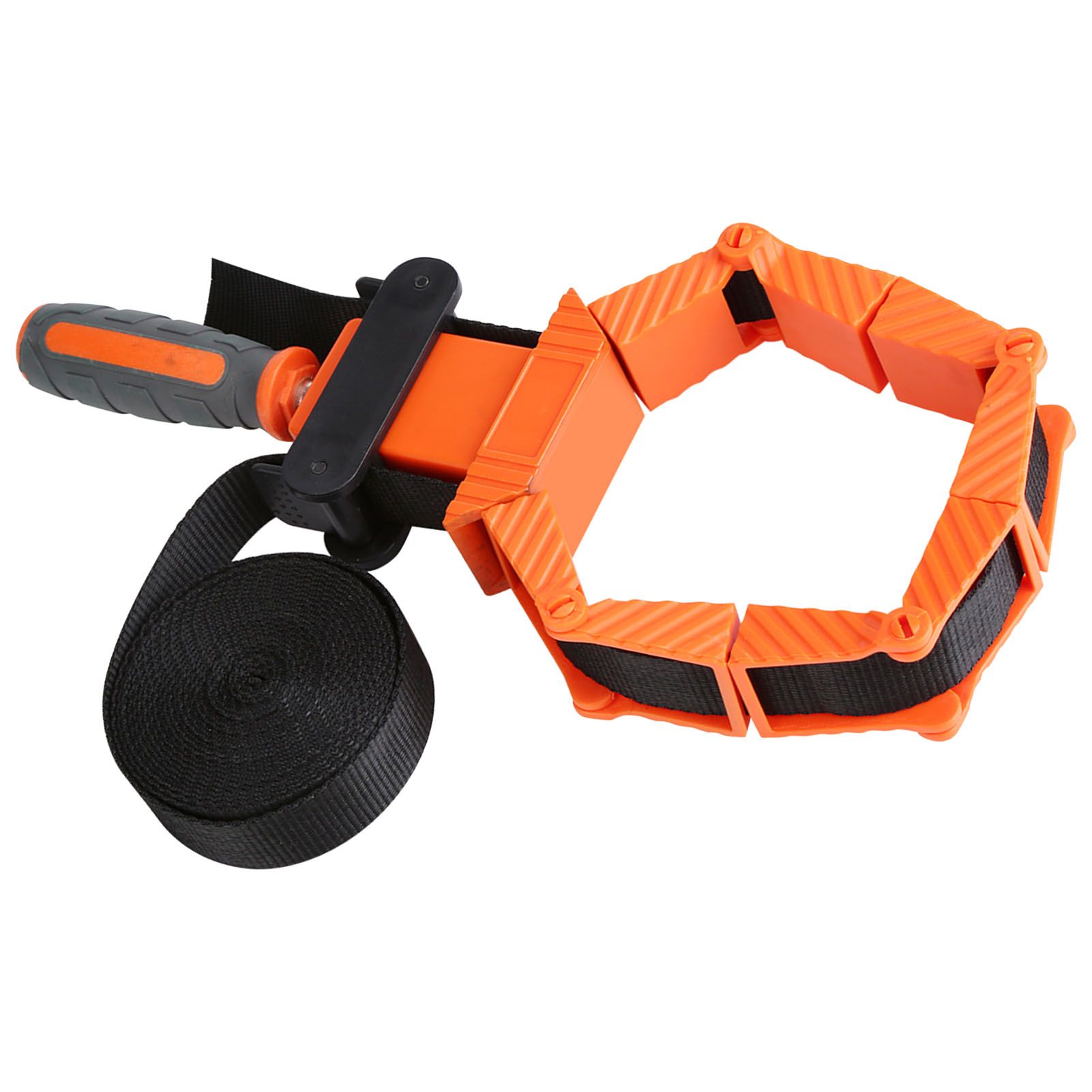 4M Woodworking Band Strap Clamp Ratchet Corner Miter Vise Framing Tool view 6
