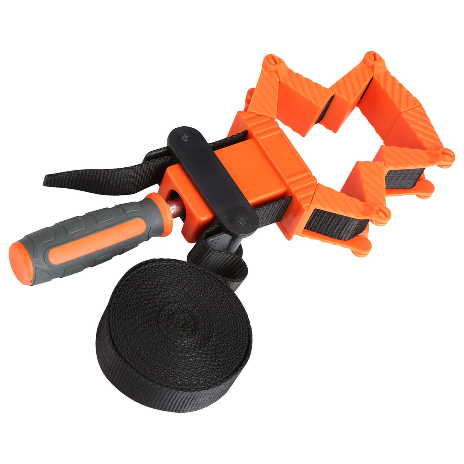4M Woodworking Band Strap Clamp Ratchet Corner Miter Vise Framing Tool view 7