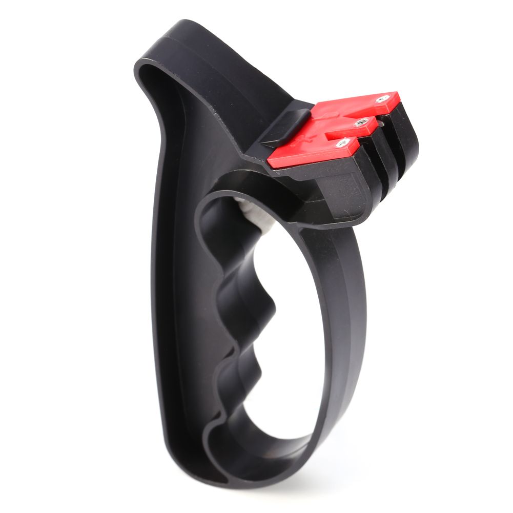 Professional 2 in 1 Handheld Scissors Knife Blade Cutter Sharpener Tools New view 5