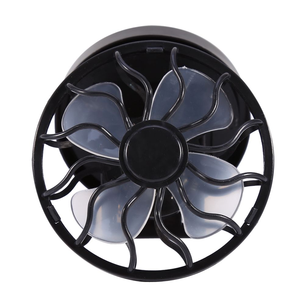 Electric Mini Clip on Solar Fan Air Conditioner Cooling Cell Fan Travel view 6