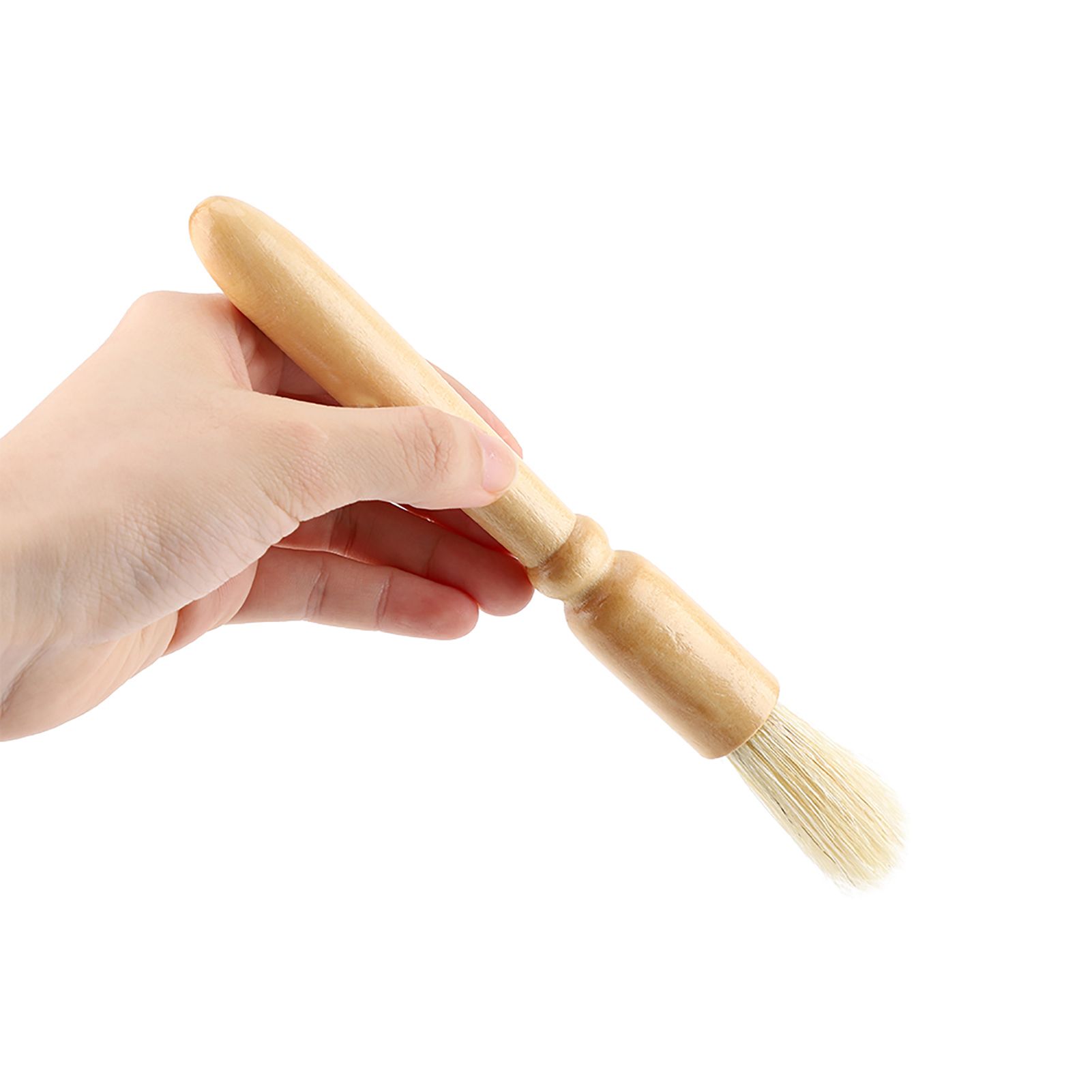 Coffee Grinder Machine Cleaning Brush Solid Wooden Handle Practical Cleaner view 11