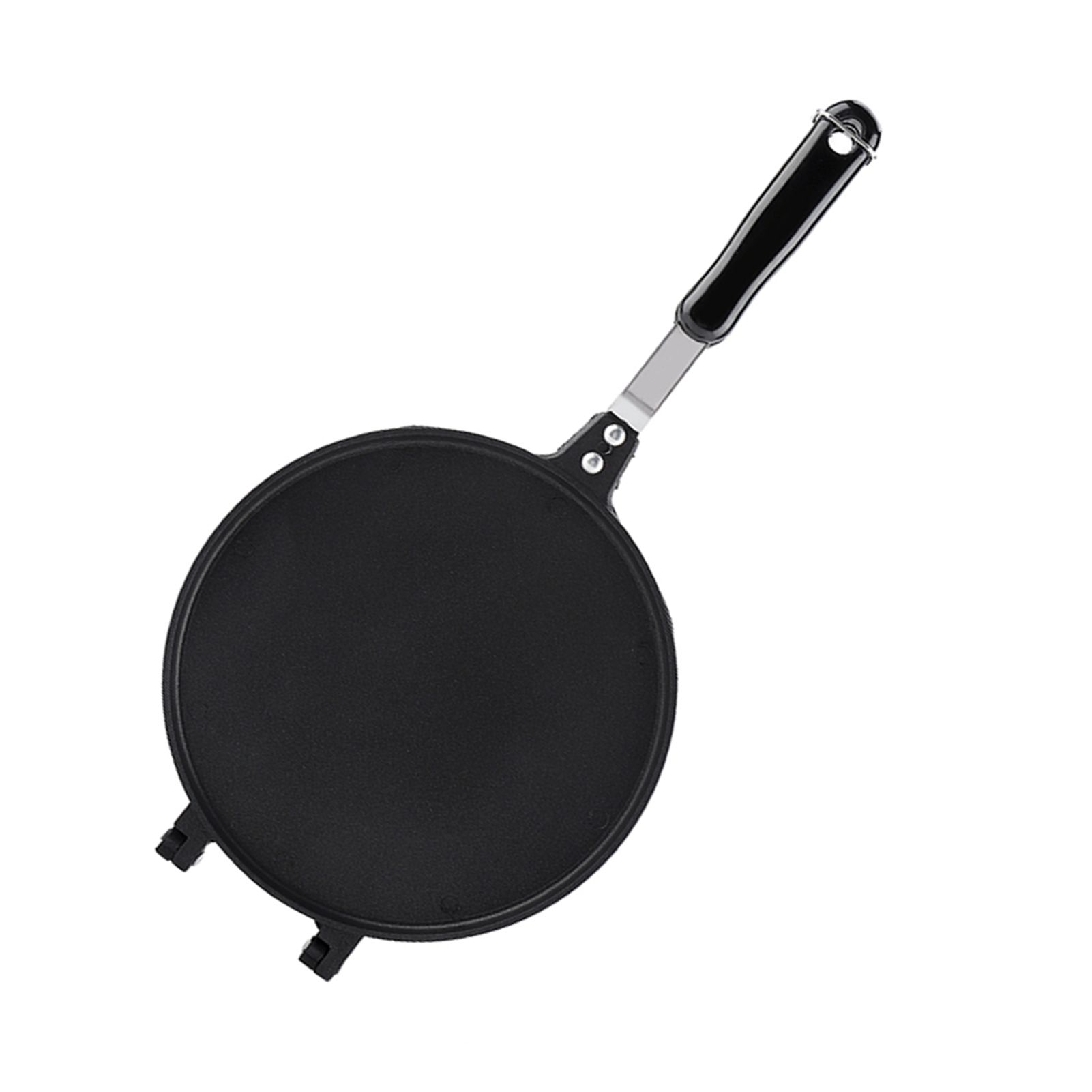 Household Kitchen Gas NOn Stick Egg Roll Waffle Cone Maker Pan Mold Press view 10