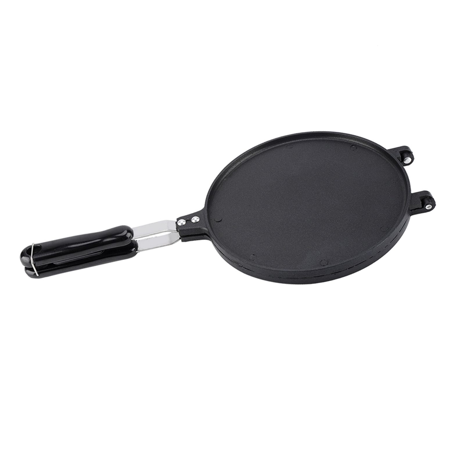 Household Kitchen Gas NOn Stick Egg Roll Waffle Cone Maker Pan Mold Press view 12