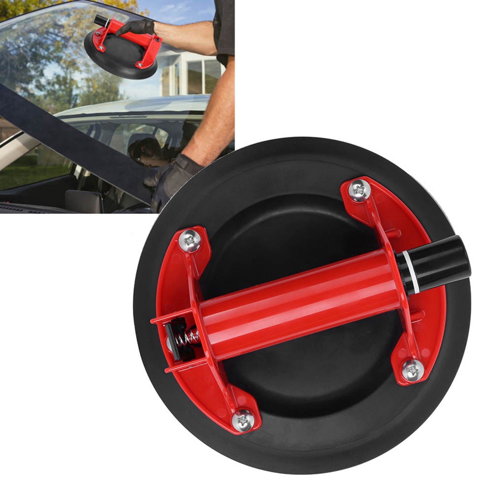 8 Inches Vacuum Suction Cup Manual Pump Single Handle for Lifting Glass view 11
