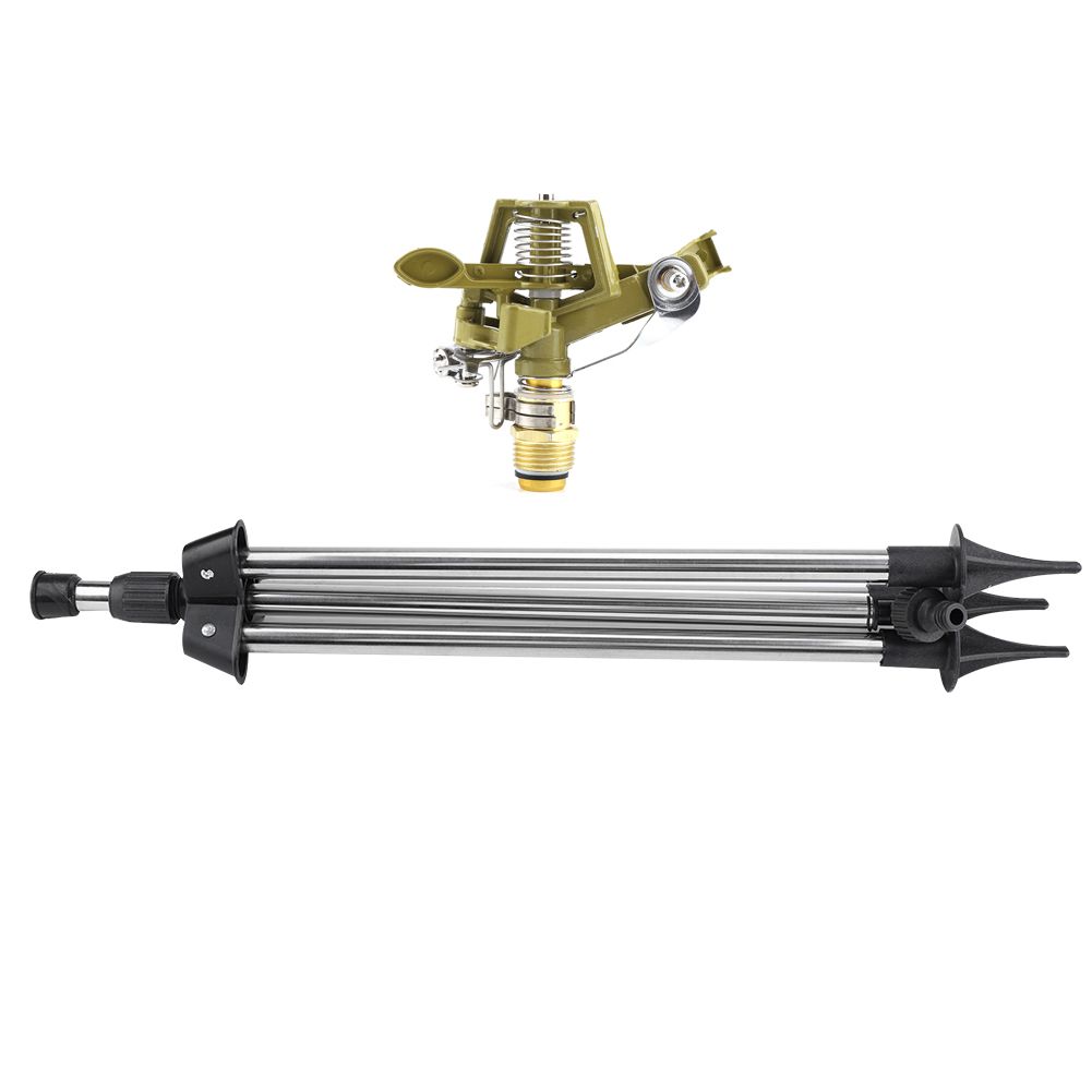Stainless Steel Ground Insert Zinc Sprink Water Watering Sprinkler Sprayer view 3