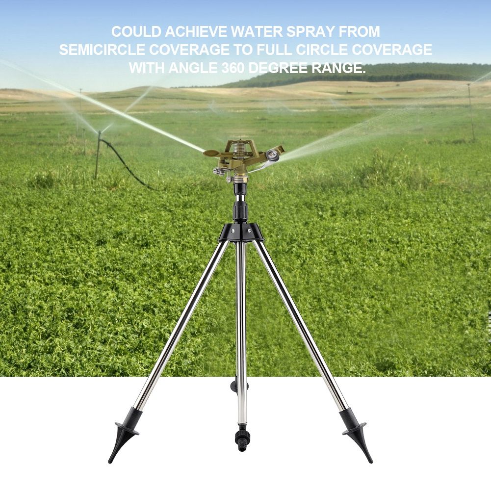 Stainless Steel Ground Insert Zinc Sprink Water Watering Sprinkler Sprayer view 5