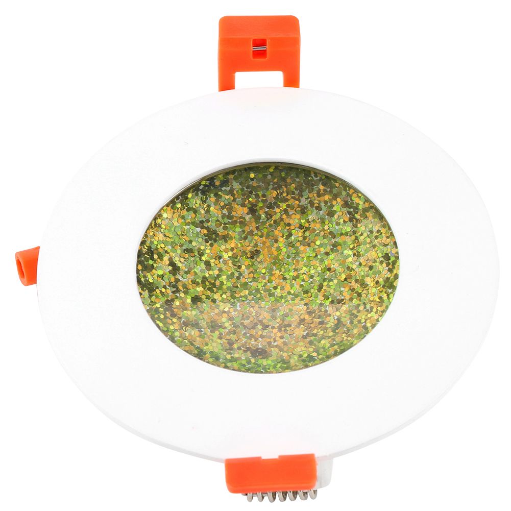8W Diffused Reflective LED Light Lamp Golden view 5