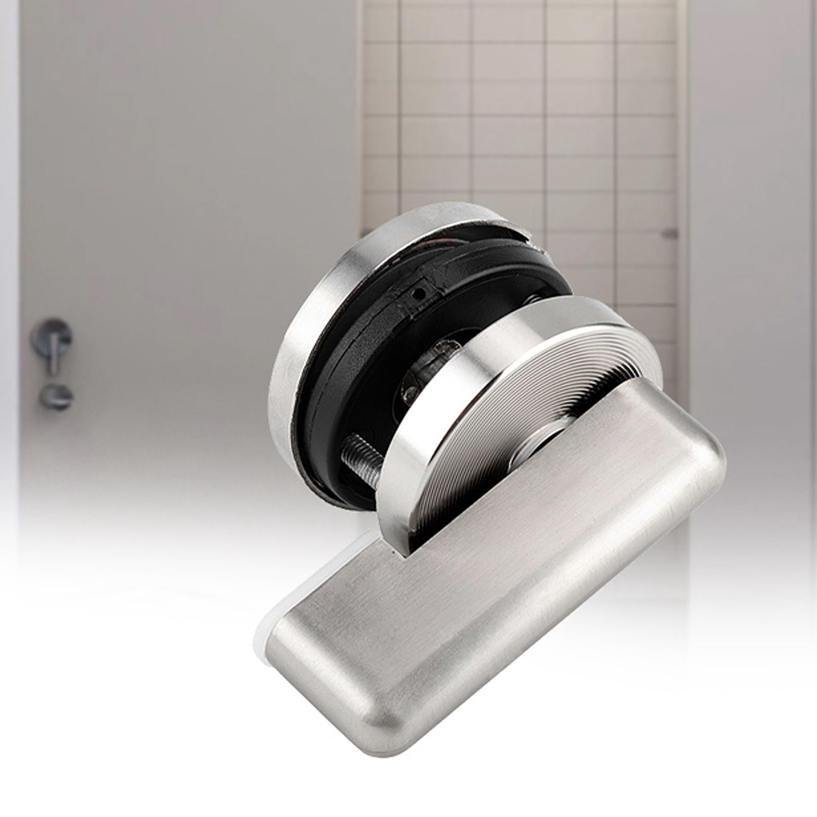 Zinc Alloy Door Lock Bolt Vacant Engaged Privacy Indicator for Toilet Restroom view 12