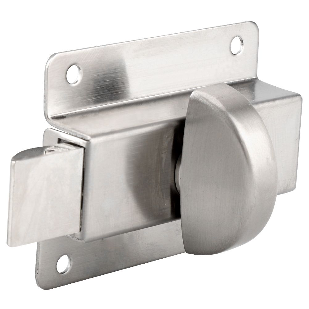 Bathroom Toilet Privacy Bolt Door Lock with Vacant Engaged Indicator and Screw view 11