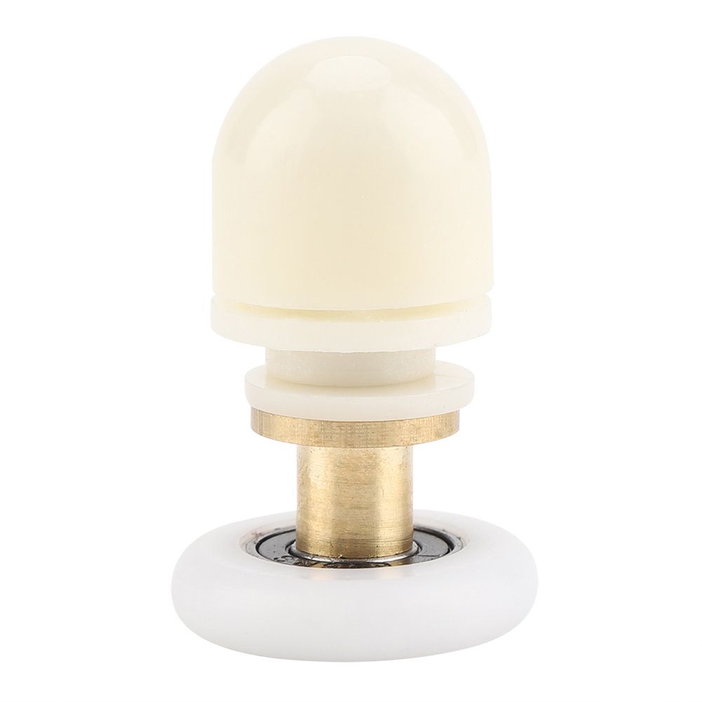 8pcs Brass ABS Sliding Glass Shower Door Rollers Runners Pulleys Bathroom view 9