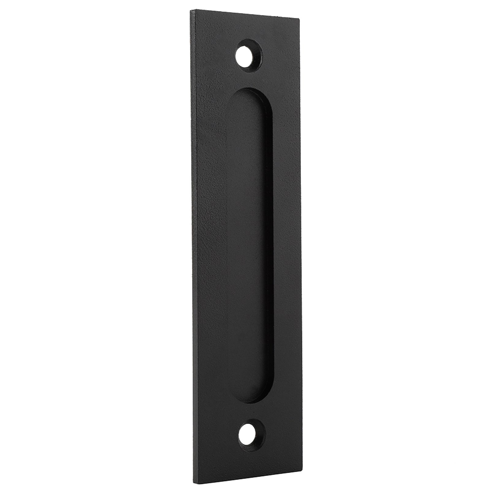 Black Heavy Duty Carbon Steel Sliding Barn Door Closet Pull Handle Wooden Gate view 10