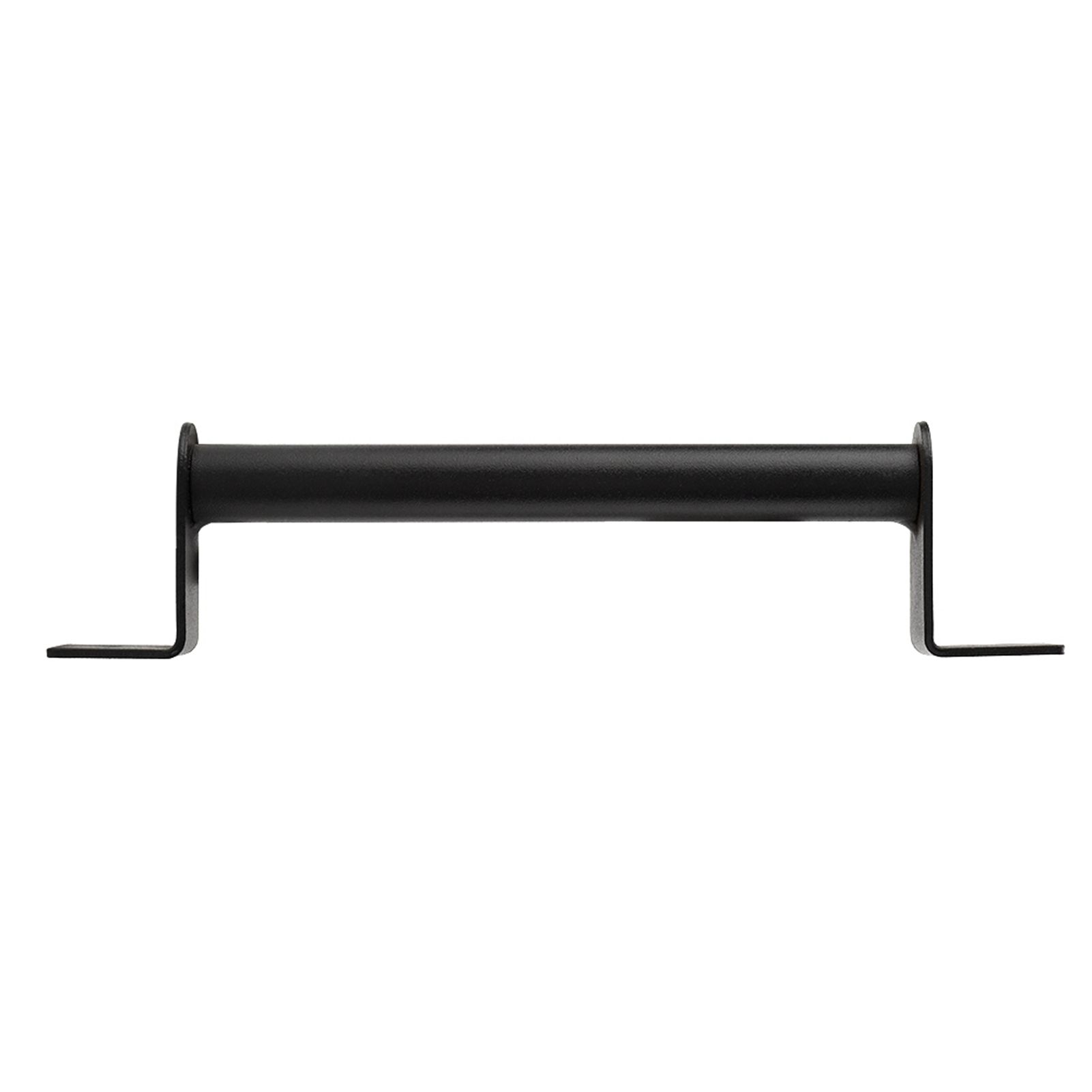 Black Heavy Duty Carbon Steel Pull Handle for Sliding Barn Door Closet Wooden view 5