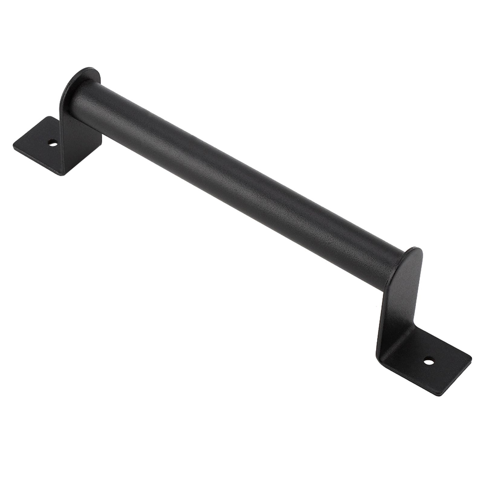 Black Heavy Duty Carbon Steel Pull Handle for Sliding Barn Door Closet Wooden view 6