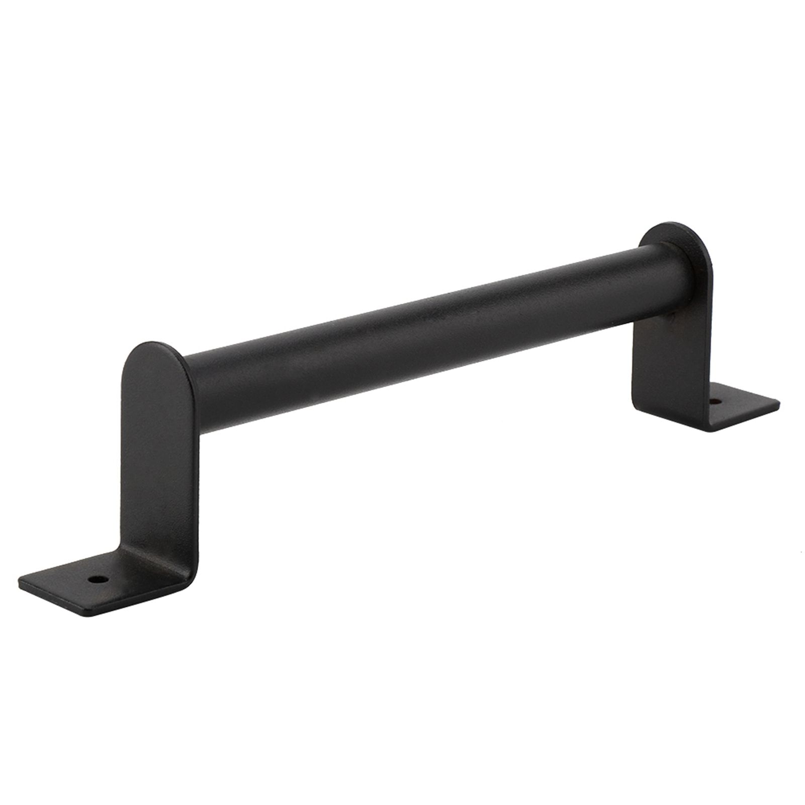 Black Heavy Duty Carbon Steel Pull Handle for Sliding Barn Door Closet Wooden view 7