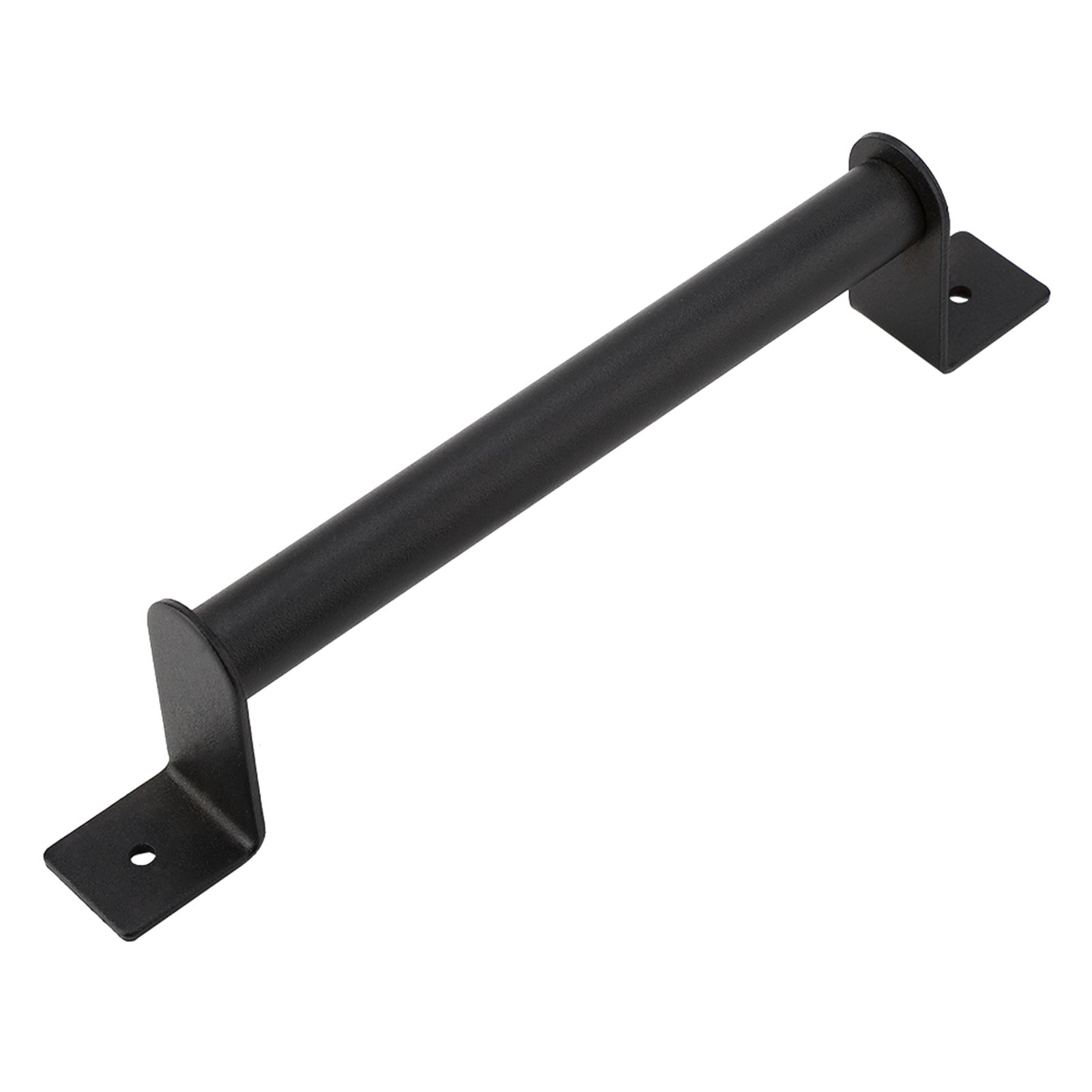 Black Heavy Duty Carbon Steel Pull Handle for Sliding Barn Door Closet Wooden view 10
