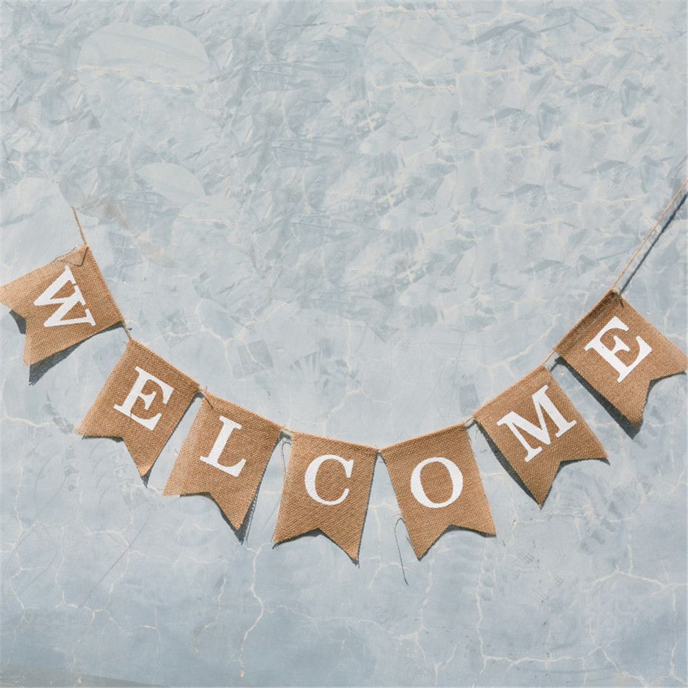 13pcs Set Fashionable Cloth Forked Tail shaped Banner for Party Decoration view 6