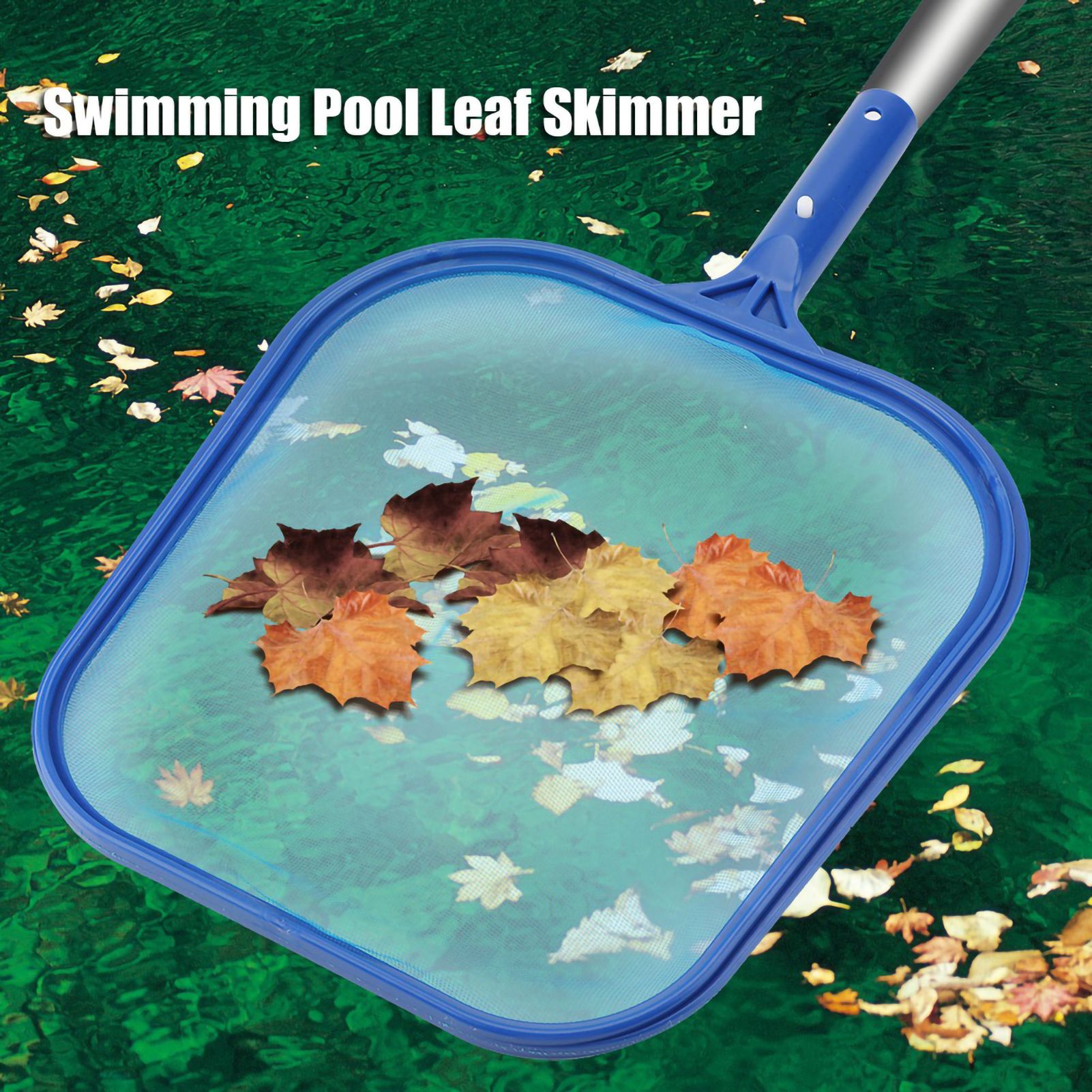 Lightweight Leaf Skimmer Mesh Net Frame Swimming Pool Pond Tub Cleaning Tool view 7