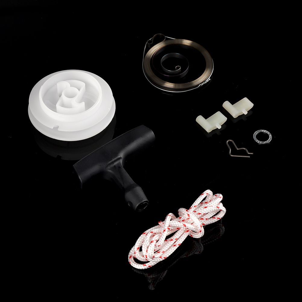 Pull Lawnmower Part Replacement Kit Starter Handle Pulley Rope Springs for 029 view 5