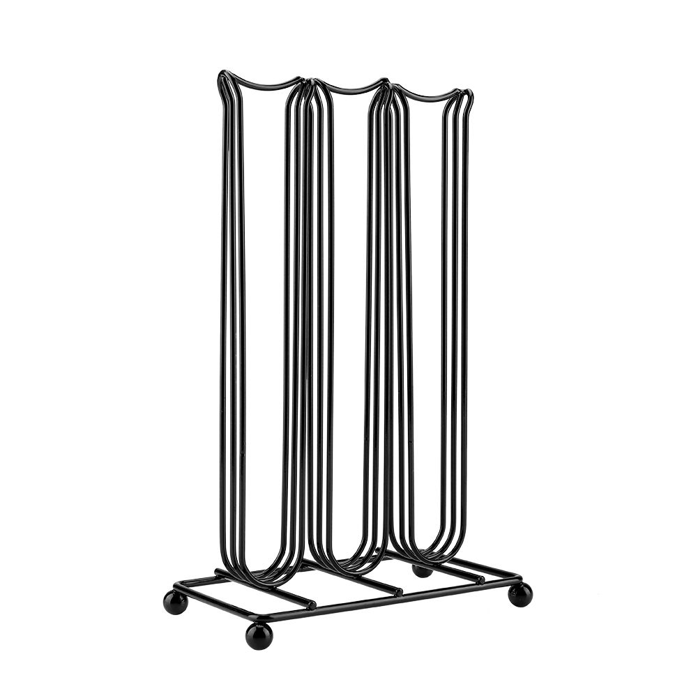 Black Color Chrome Plating Iron Coffee Capsule Storage Rack for Holding 42 view 2