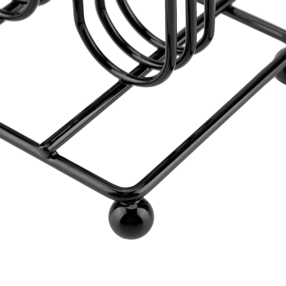 Black Color Chrome Plating Iron Coffee Capsule Storage Rack for Holding 42 view 12