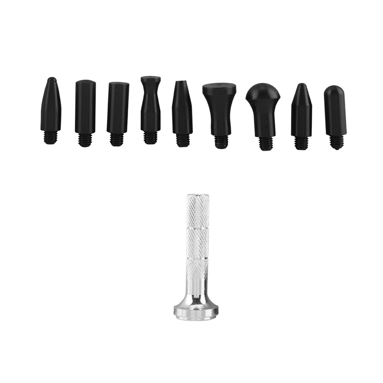 Knock Down Tools Tap Down Pen with Rubber Heads Paintless Dent Repair Hand view 2