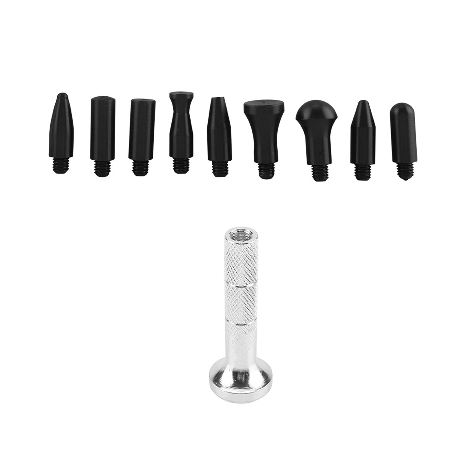 Knock Down Tools Tap Down Pen with Rubber Heads Paintless Dent Repair Hand view 9