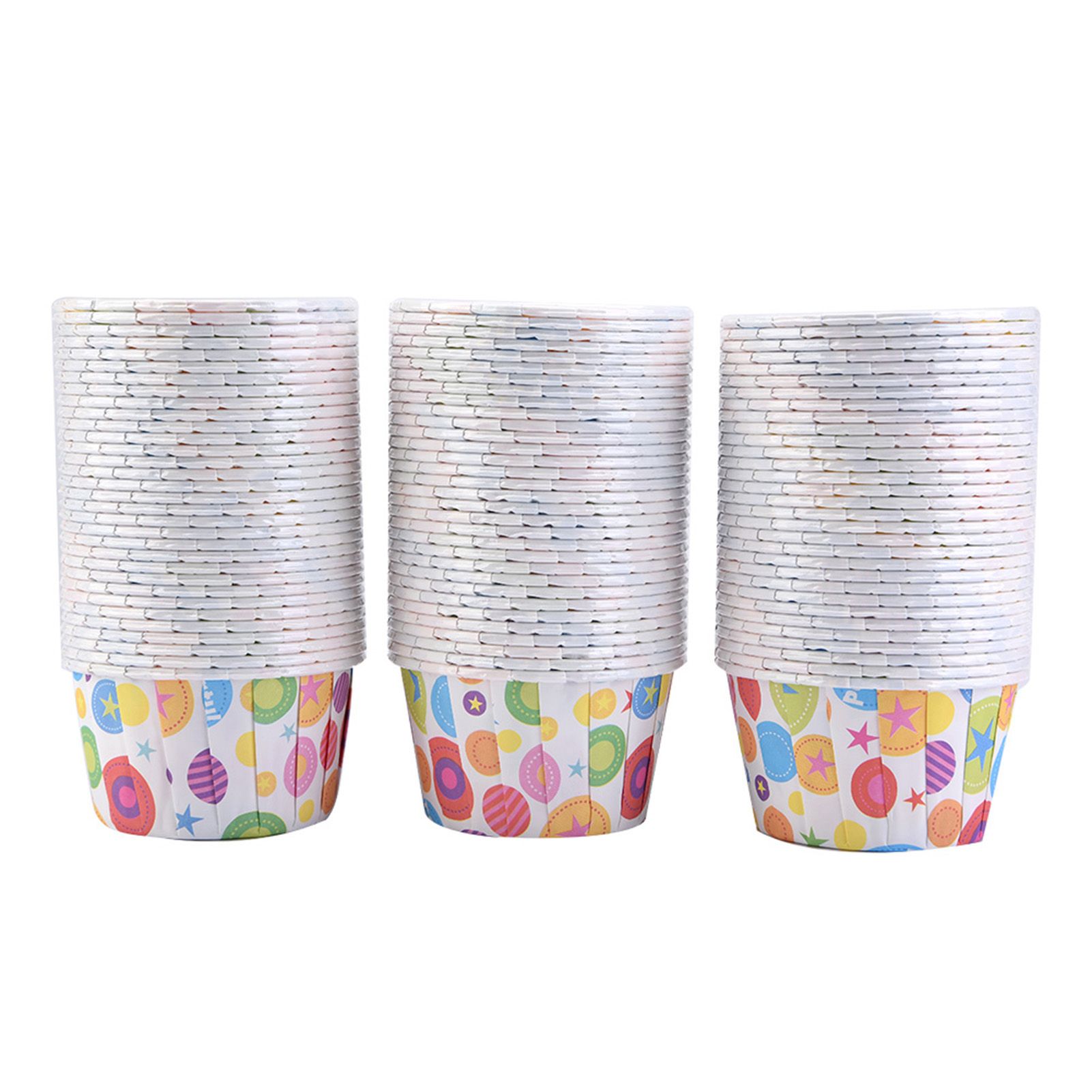 100PCS Mini Cupcake Liners Paper Round Cake Baking Cups Muffin Cases Home — image 1