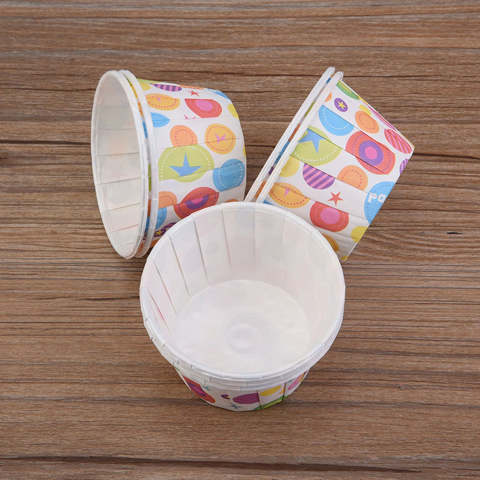 100PCS Mini Cupcake Liners Paper Round Cake Baking Cups Muffin Cases Home view 12
