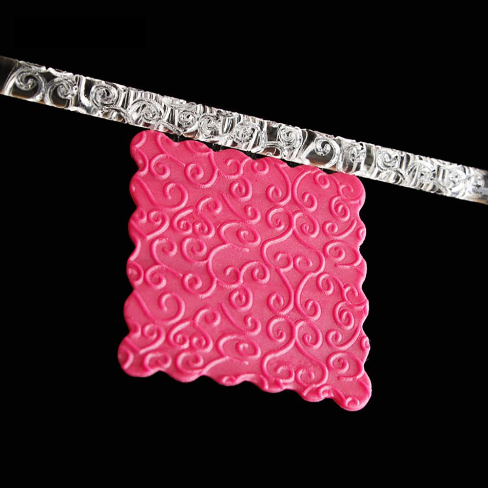 High Quality Acrylic Rolling Pin Pastry Rolling Pin Fondant Plasticine Roller view 2