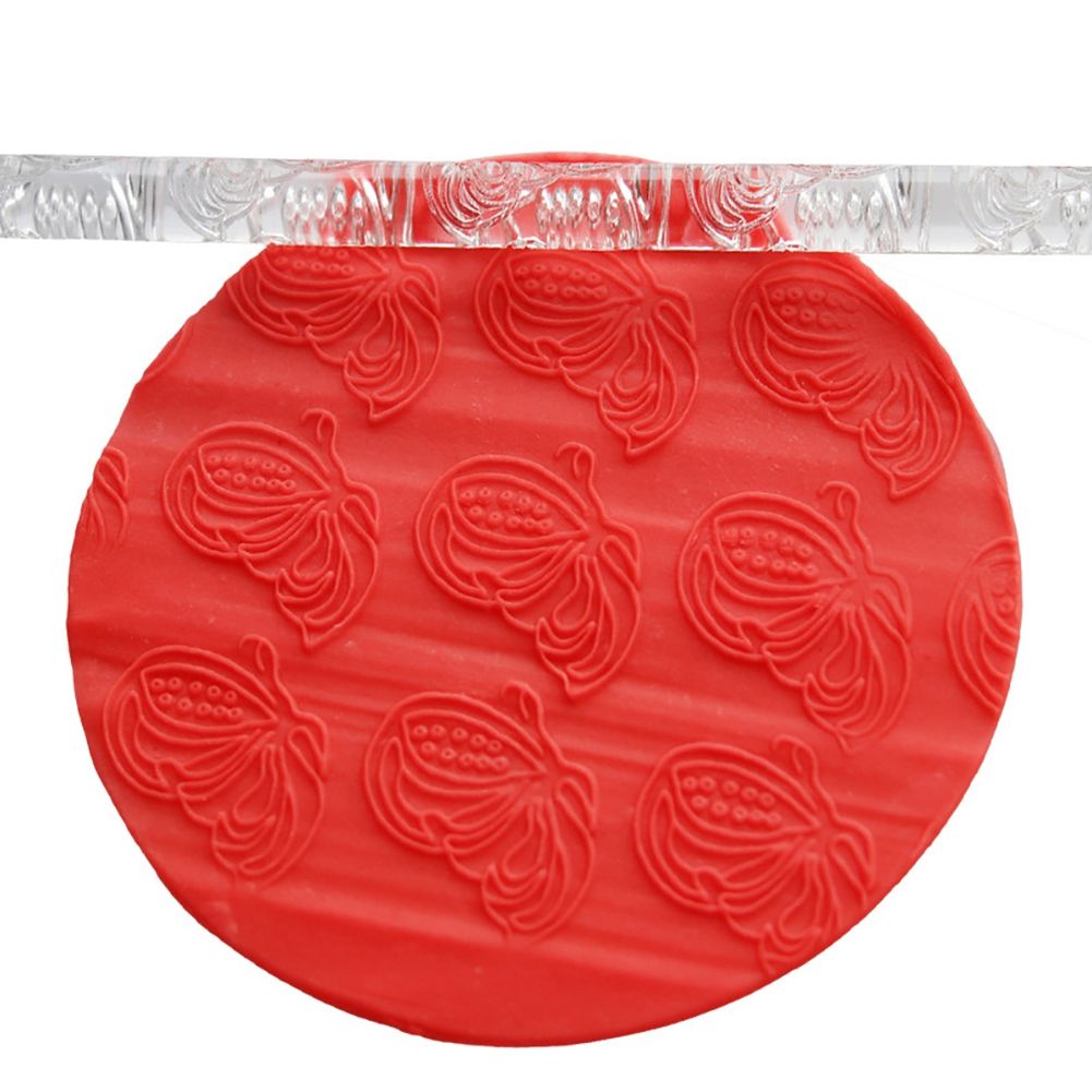 High Quality Acrylic Rolling Pin Pastry Rolling Pin Fondant Plasticine Roller view 2
