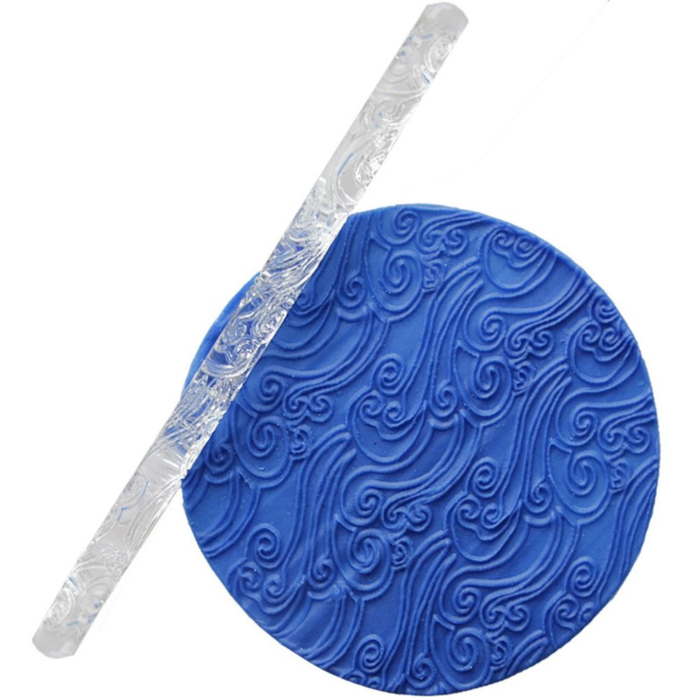 High Quality Acrylic Rolling Pin Pastry Rolling Pin Fondant Plasticine Roller — image 1