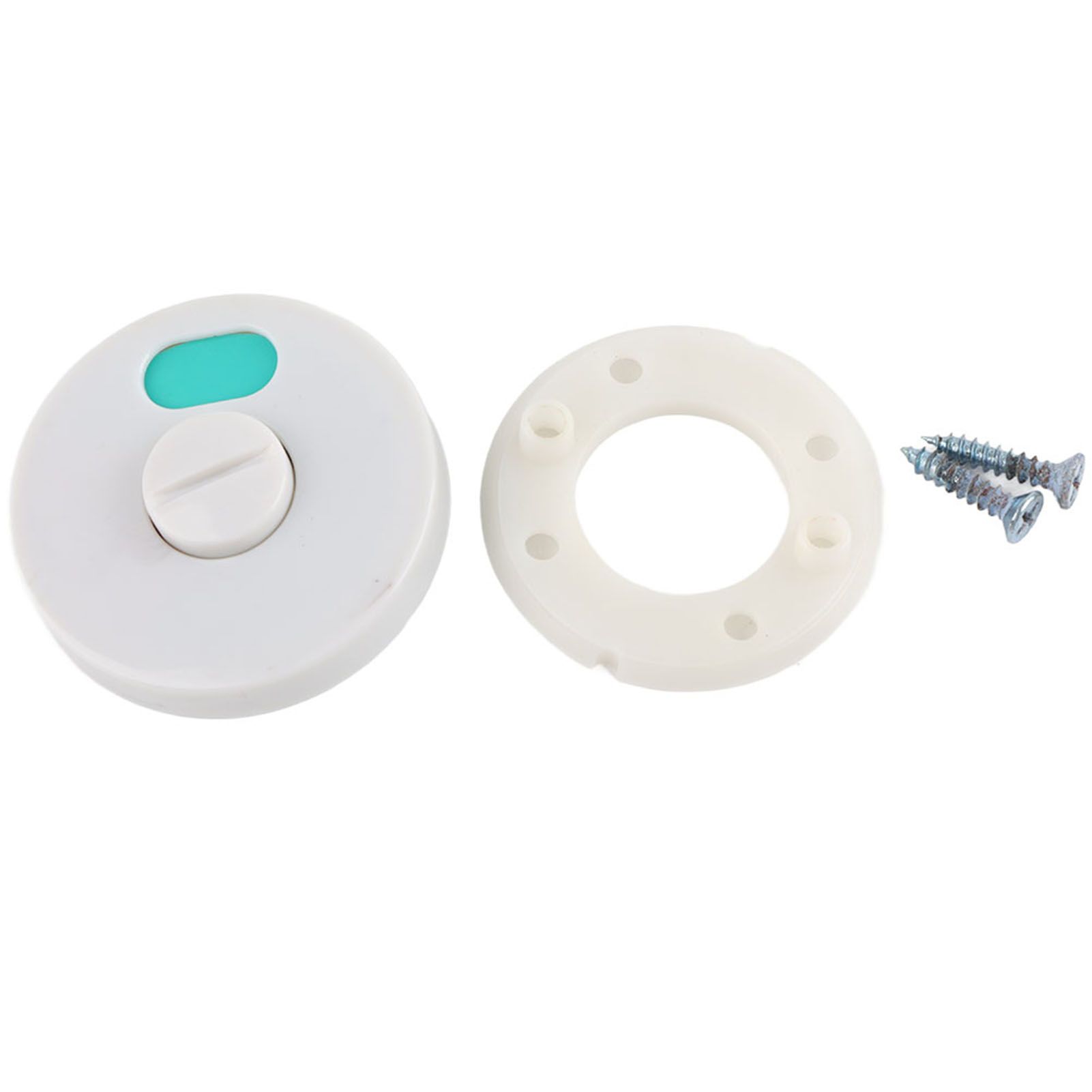 Door Lock Bolt Vacant Engaged Privacy Indicator for Toilet Restroom Bathroom Use view 7