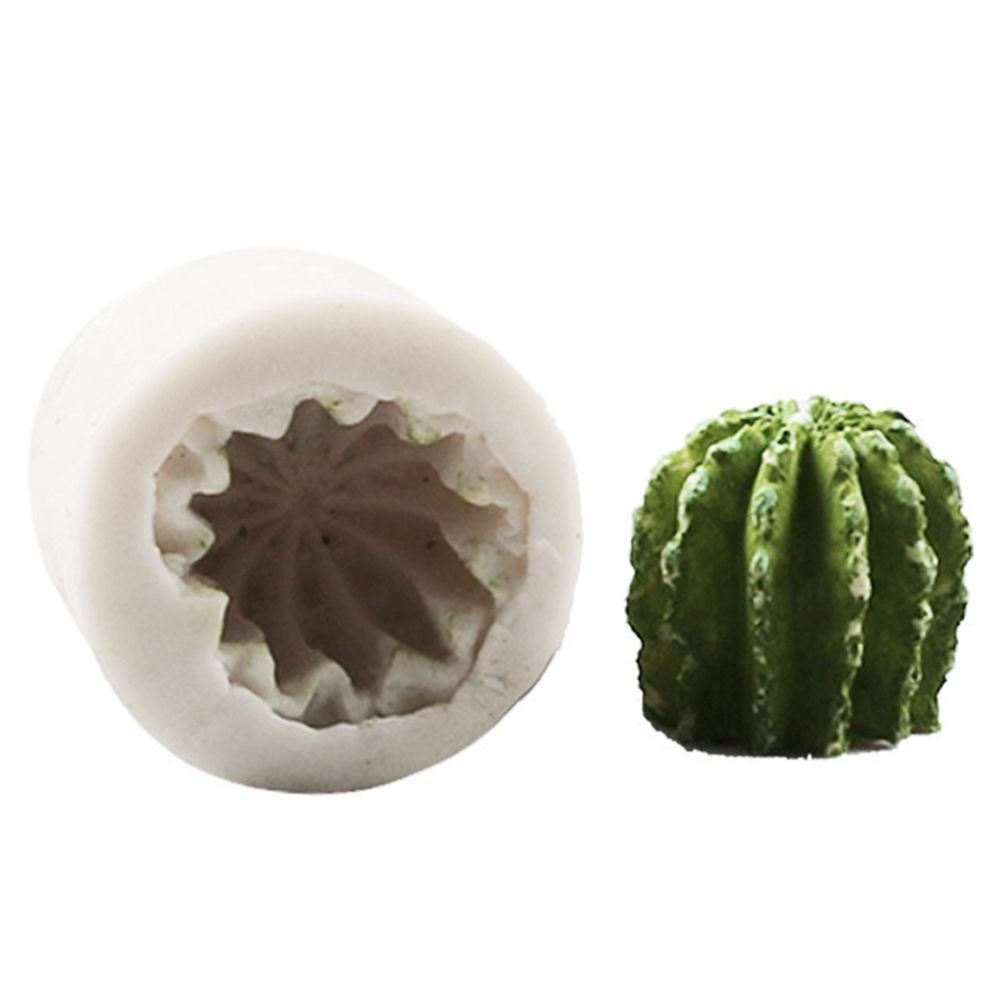 Small Cactus Cake Baking Cookie Chocolate Sugar Paste Candle Soap Silicone view 4