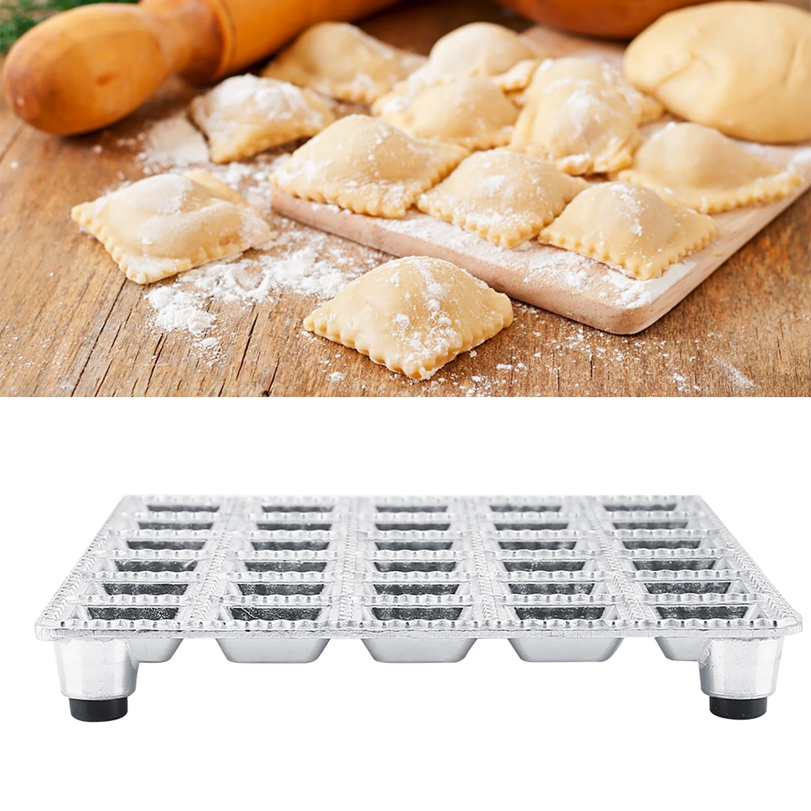 Aluminium Alloy Durable Dumpling Pastry Mould Maker Kitchen Tool view 12