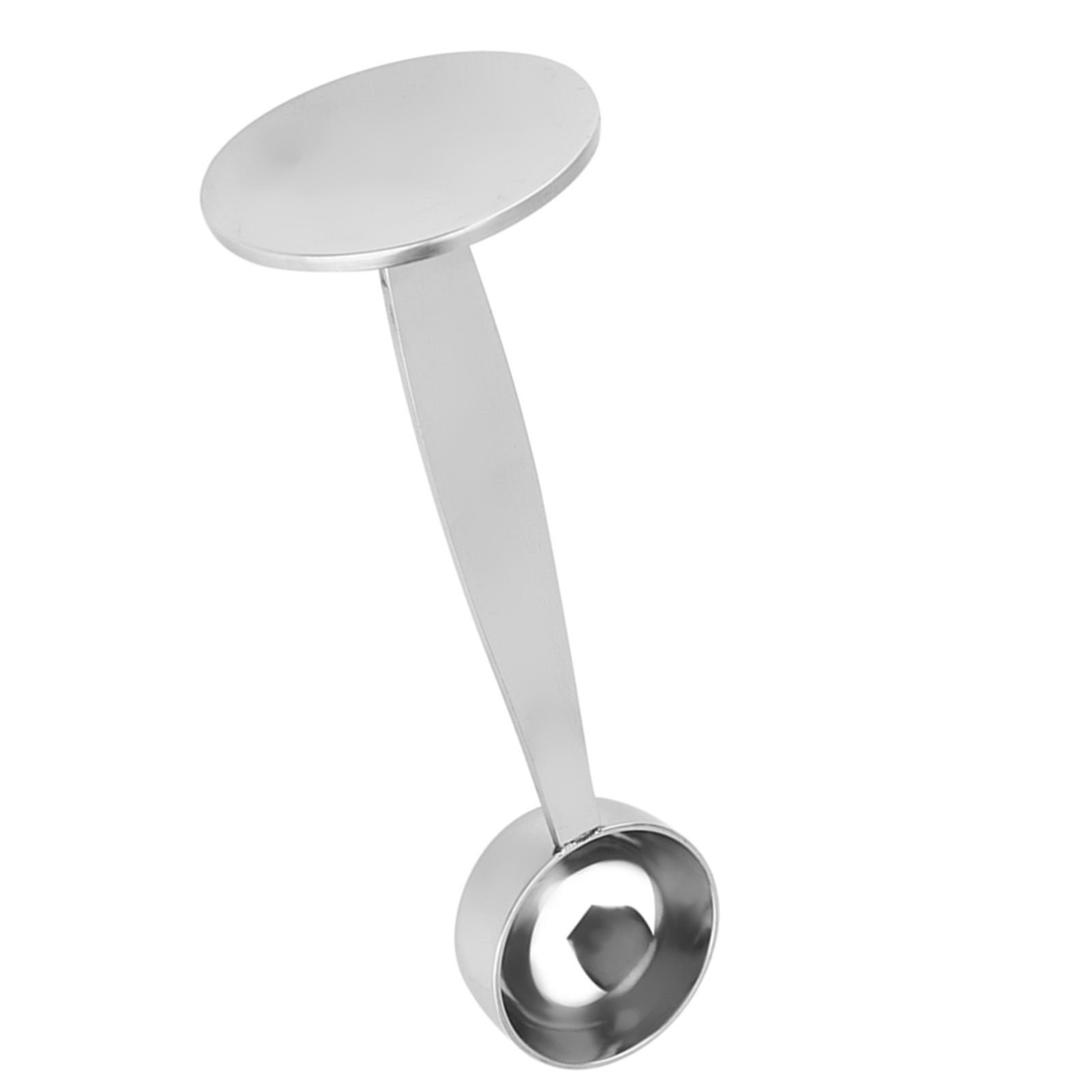 Dual purpose Stainless Steel Tamping Measuring Coffee Bean Powder Spoon Scoop view 5