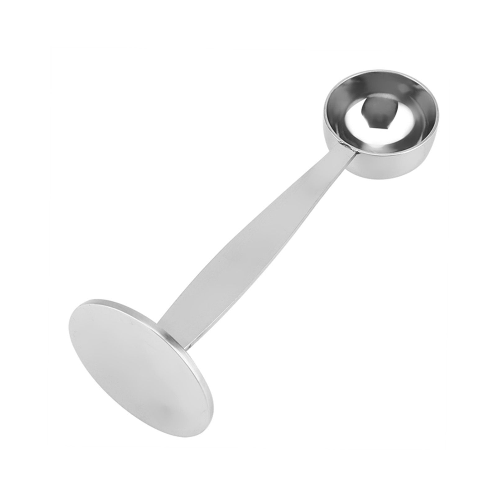 Dual purpose Stainless Steel Tamping Measuring Coffee Bean Powder Spoon Scoop view 8