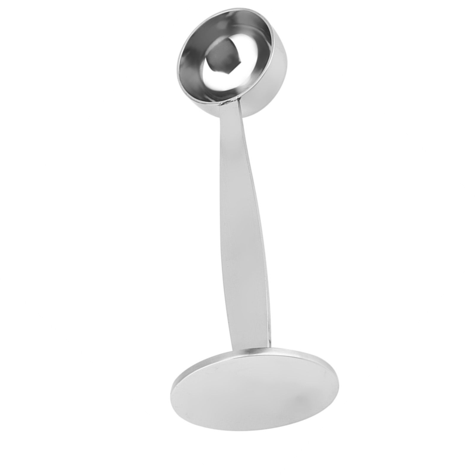 Dual purpose Stainless Steel Tamping Measuring Coffee Bean Powder Spoon Scoop view 9