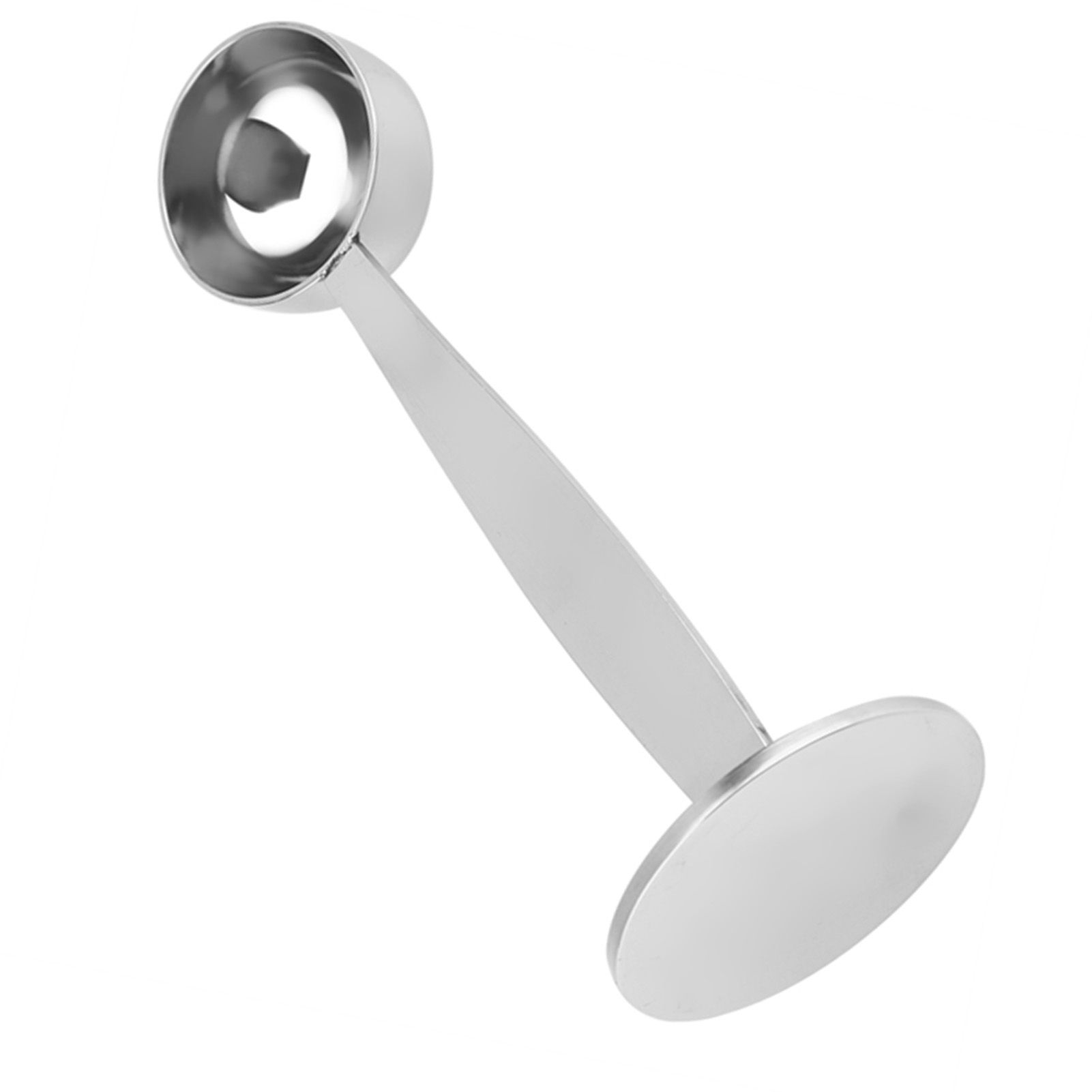 Dual purpose Stainless Steel Tamping Measuring Coffee Bean Powder Spoon Scoop view 10