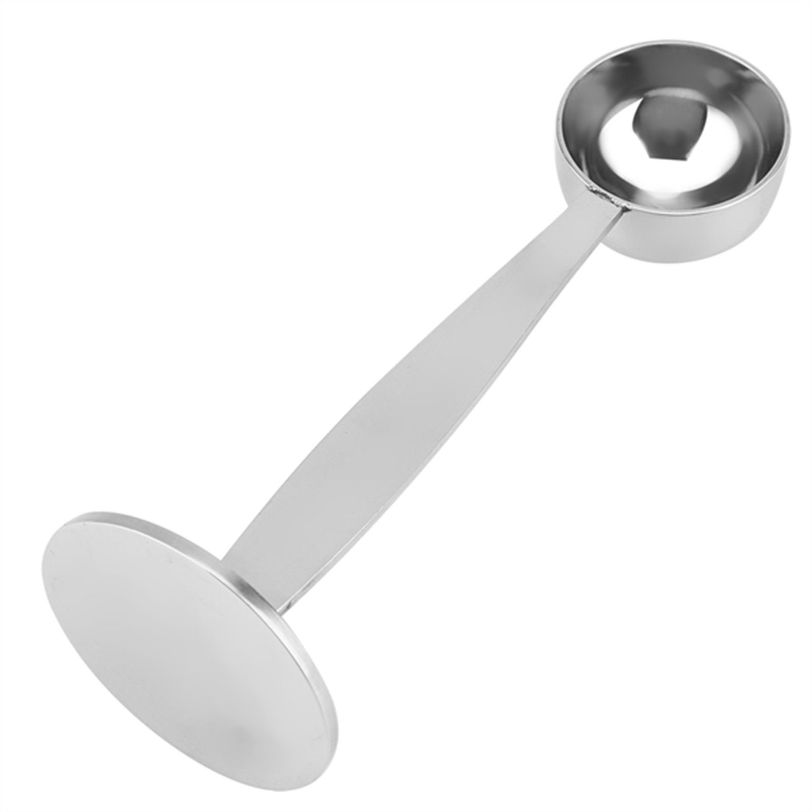 Dual purpose Stainless Steel Tamping Measuring Coffee Bean Powder Spoon Scoop view 11