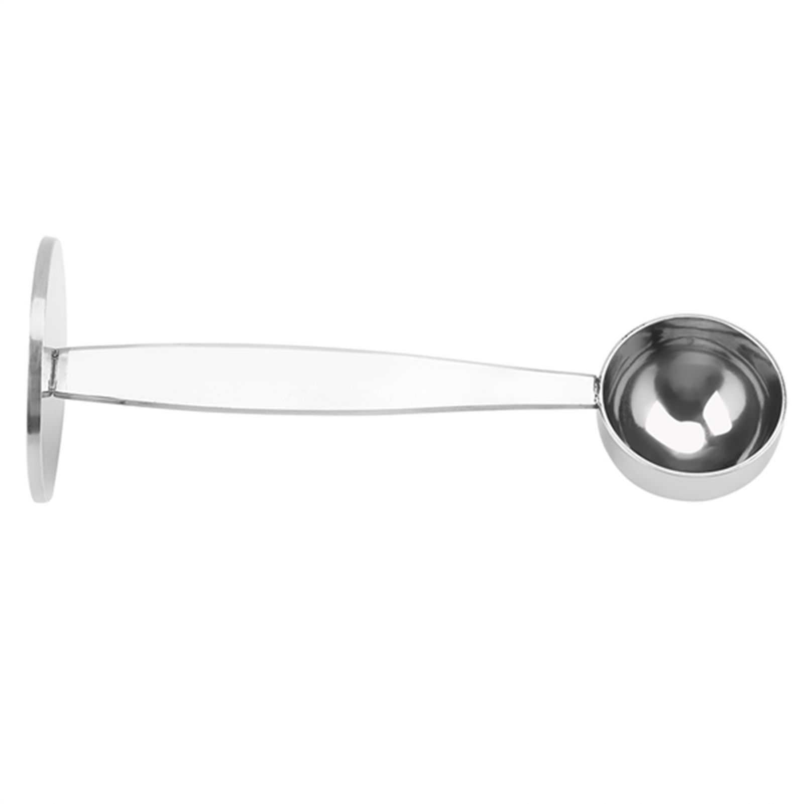 Dual purpose Stainless Steel Tamping Measuring Coffee Bean Powder Spoon Scoop view 12