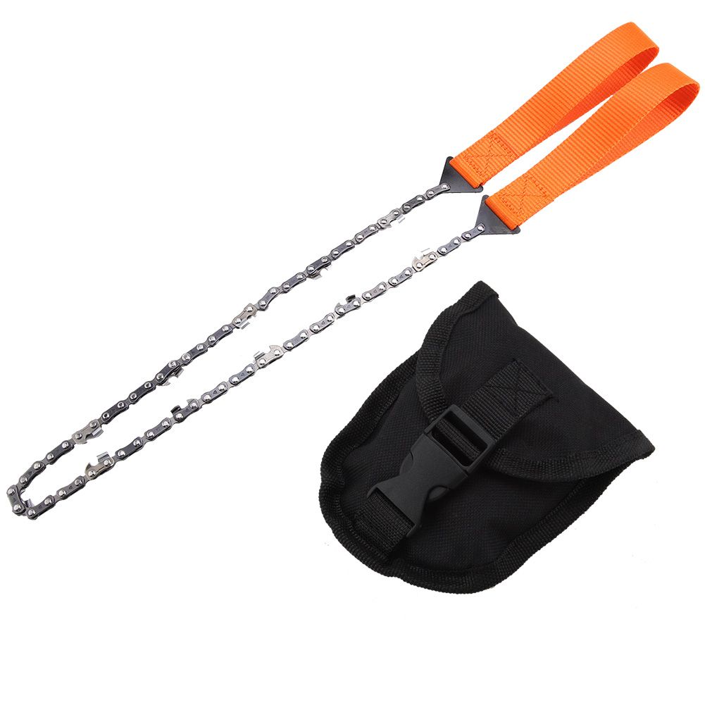 Portable Handheld Survival Chain Saw Emergency Chainsaw with Bag Camping view 3