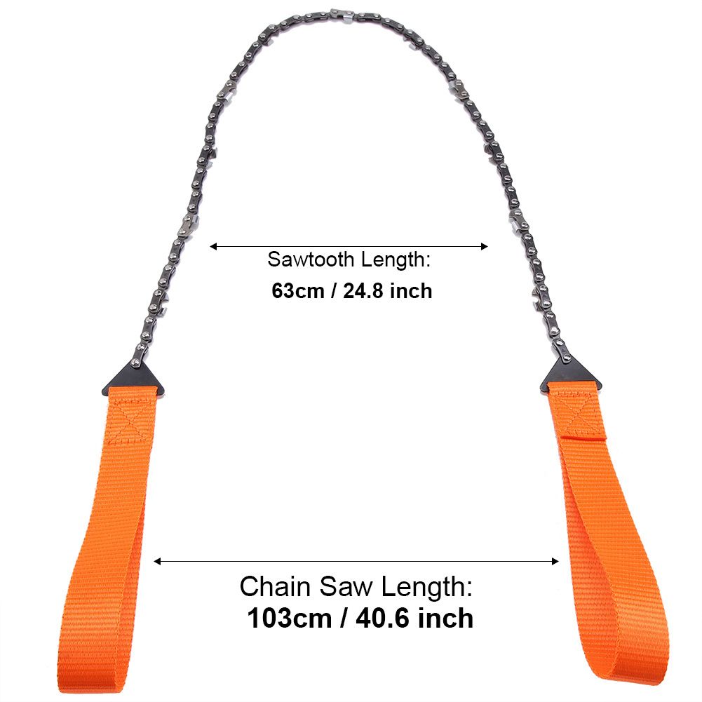 Portable Handheld Survival Chain Saw Emergency Chainsaw with Bag Camping view 9