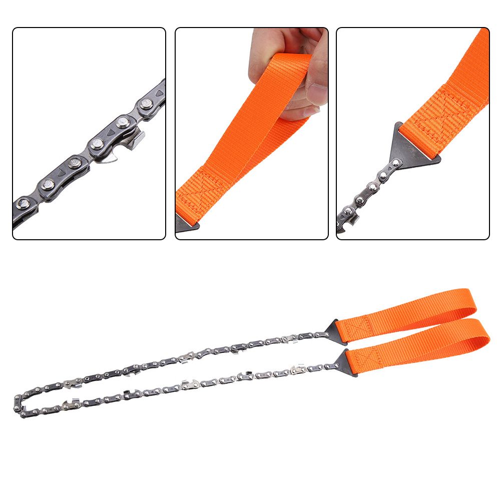 Portable Handheld Survival Chain Saw Emergency Chainsaw with Bag Camping view 12