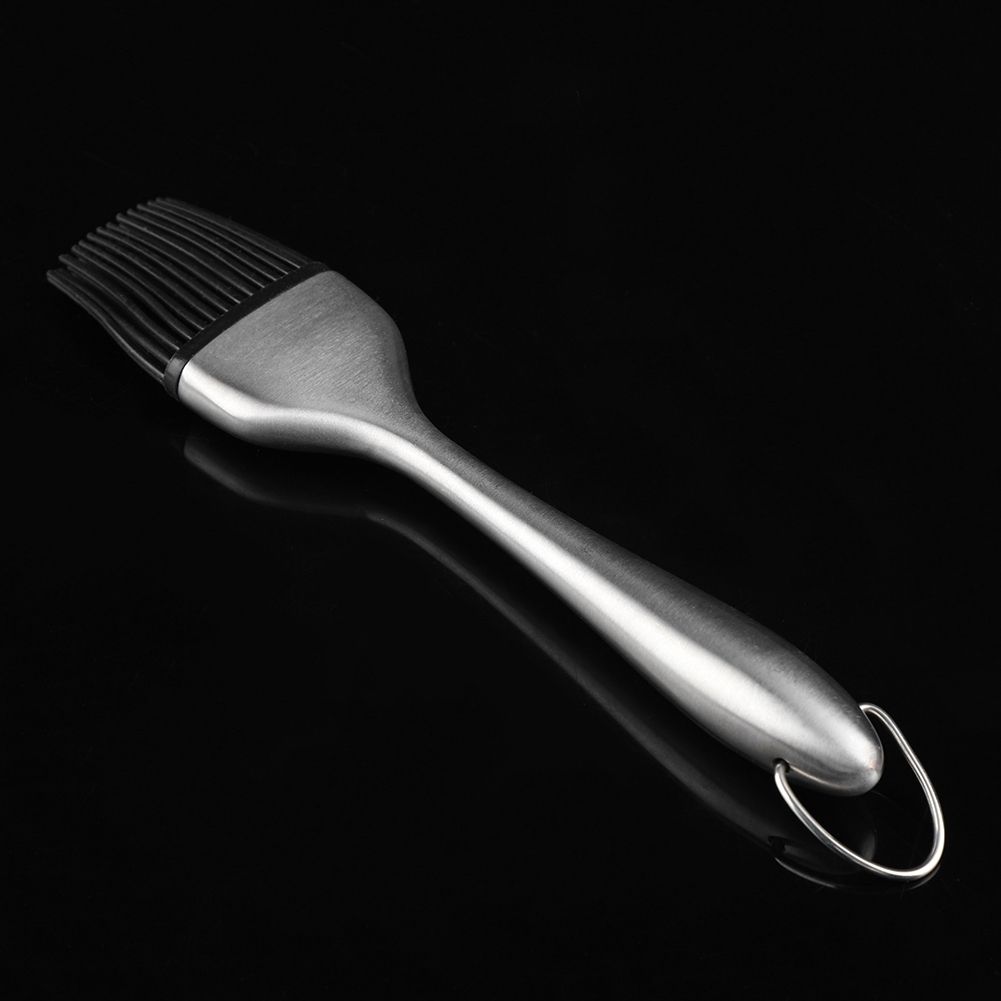 Stainless Steel BBQ Oil Brush Basting Pastry Cake Baking Brush view 9