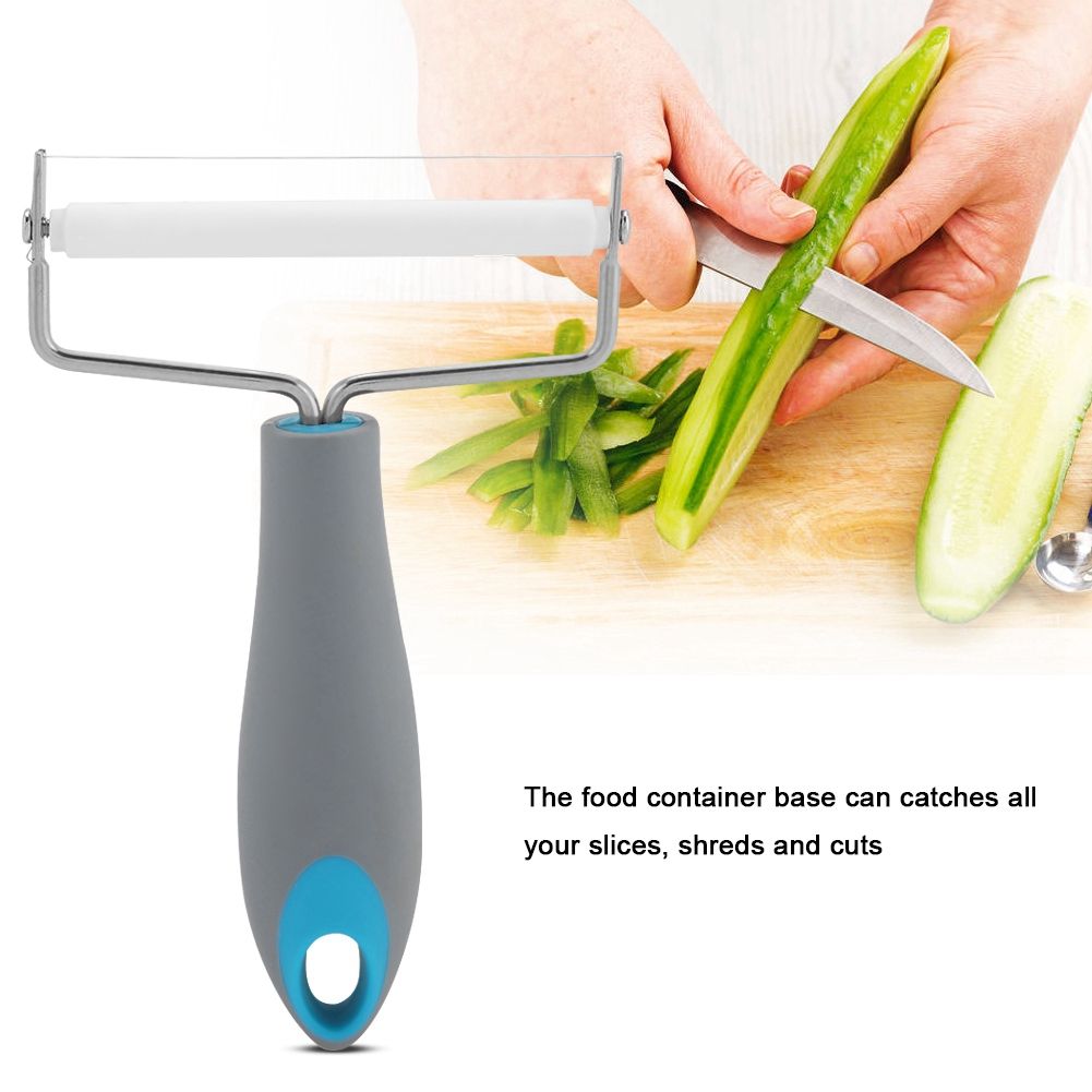 Stainless Steel NOn stick Cheese Fruit Cutter Slicer Grater view 2